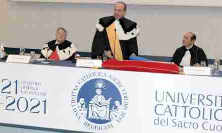 Università Cattolica, conferita la Laurea Honoris Causa al professor Emmanuele Emanuele