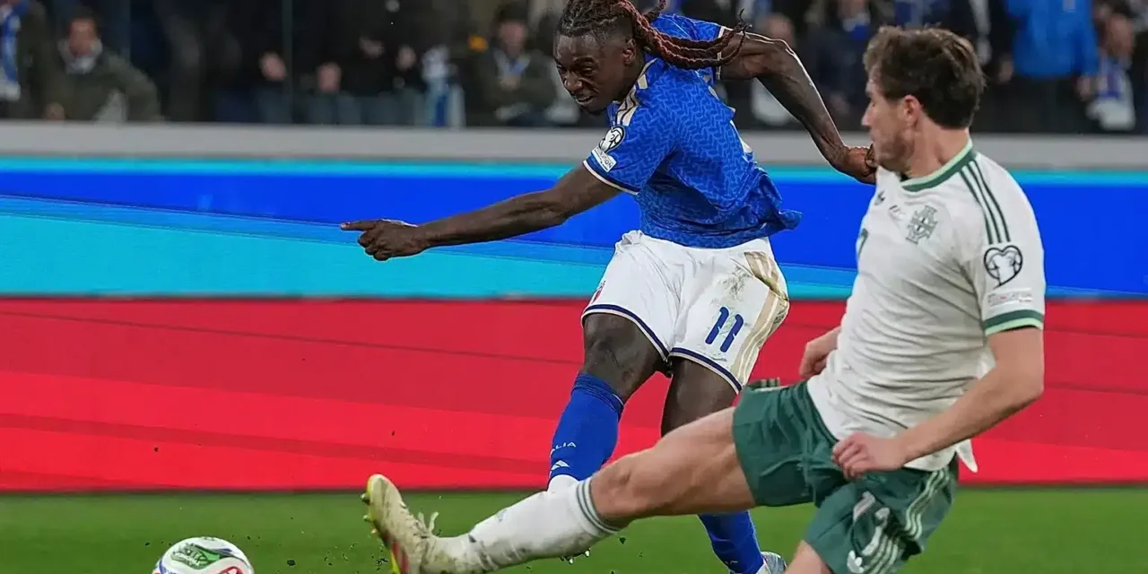 Italia in finale playoff: Tonali e Kean piegano l’Irlanda del Nord